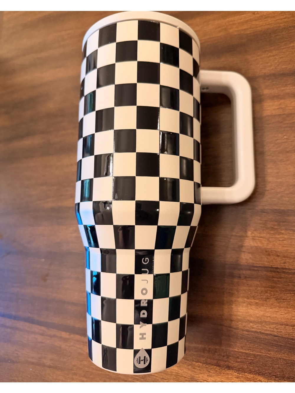 Checkered Hydrojug 40 oz Traveler